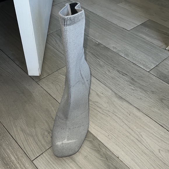 Rag & Bone Ellis stretch knit sock boot gray - Picture 3 of 8
